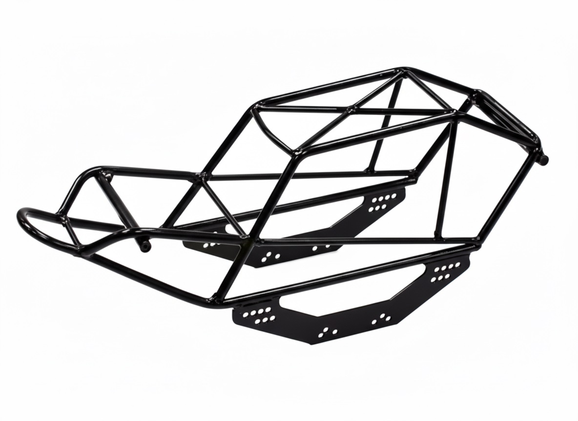 C23041 DIY Steel Roll Cage Tube Frame Chassis for 2.2 Rock Crawler (AX10, WK . etc.) - Image 1