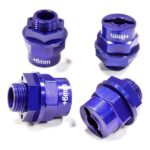 17mm Hex Wheel (4) Hub +6mm Offset for Traxxas 1/10 T-Maxx, Summit & Revo