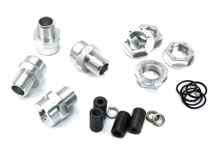 17mm Hex Wheel (4) Hub +6mm Offset for Traxxas 1/10 T-Maxx, Summit & Revo