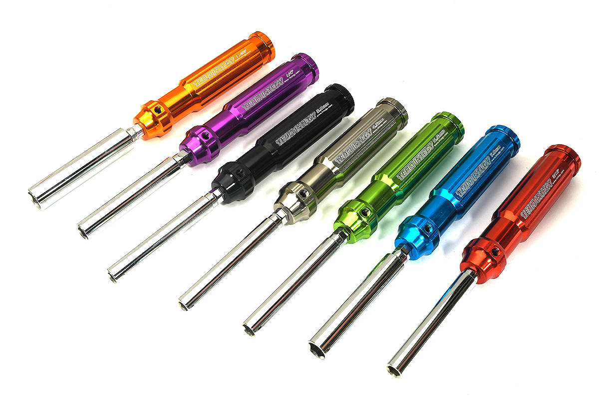 C23136 Complete HD Hex Nut Driver Set 7pcs (3/16, 1/4, 11/32, 4.5, 5, 5.5 & 7mm) - Image 1