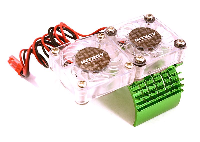 C23139GREEN Super Motor Heatsink+Twin Cooling Fan 540/550 - Image 1