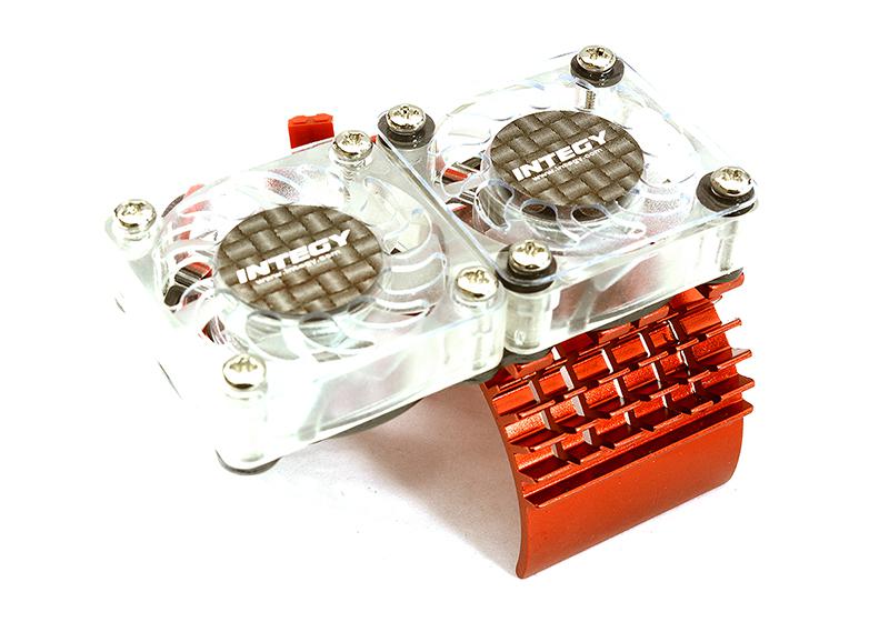 C23139RED Super Motor Heatsink+Twin Cooling Fan 540/550 - Image 1