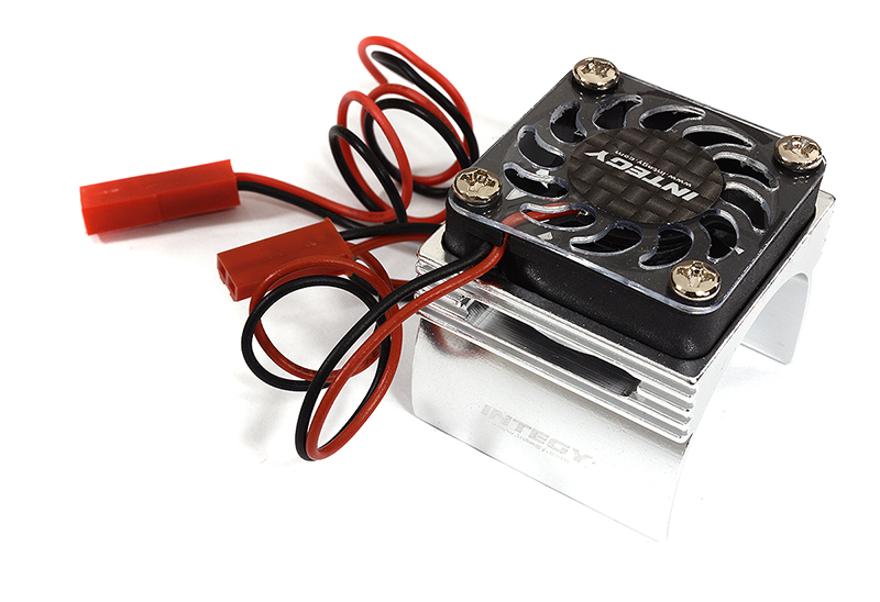 C23140SILVER Super Brushless Motor Heatsink+Cooling Fan 540 Size BL - Image 1