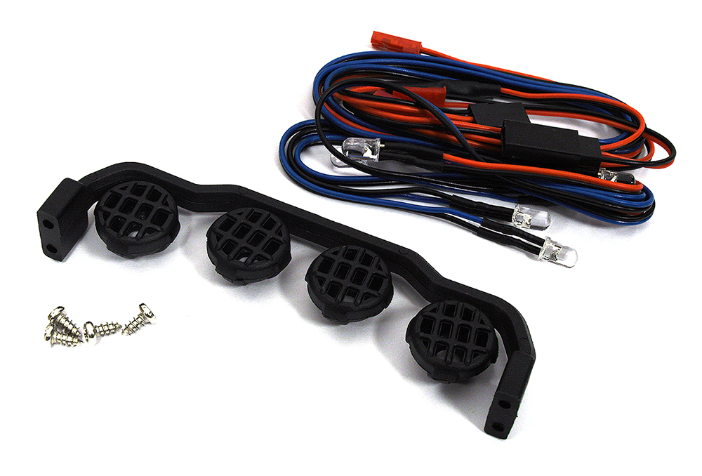 C23147BLUE LED Light Set System for 1/10 Truck & Off-Road - Image 1