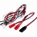 LED Light Set System for 1/10 Touring Car (6V) 4 White & 2 Red LEDs