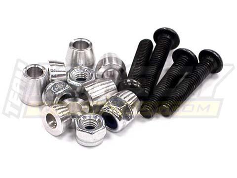 C23156 Spacers, Standoffs & Screws for 1/10 Off-Road Upper Shock Mount 3mm Size - Image 1