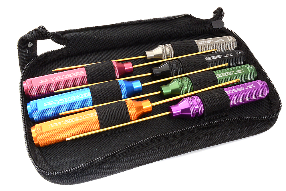 C23161 ProGrip 7pcs Ti-Nitride Allen Hex Wrench Set w/ Carrying Case (7) - Image 1