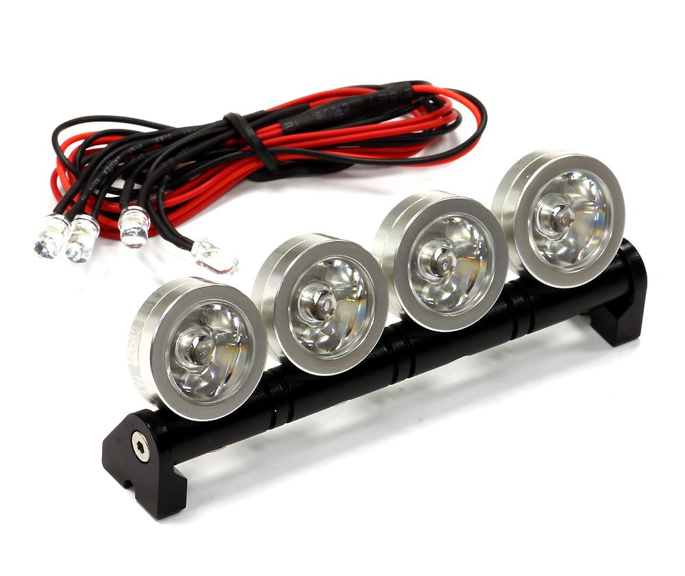 C23220 Roof Top Angle Adjustable Spot LED Light Set for 1/10 and 1/8 Size - Image 1