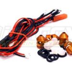 Lexan Body Mounting Hole LED Light Marker Set 6V for 3mm, 4mm & 5mm Posts