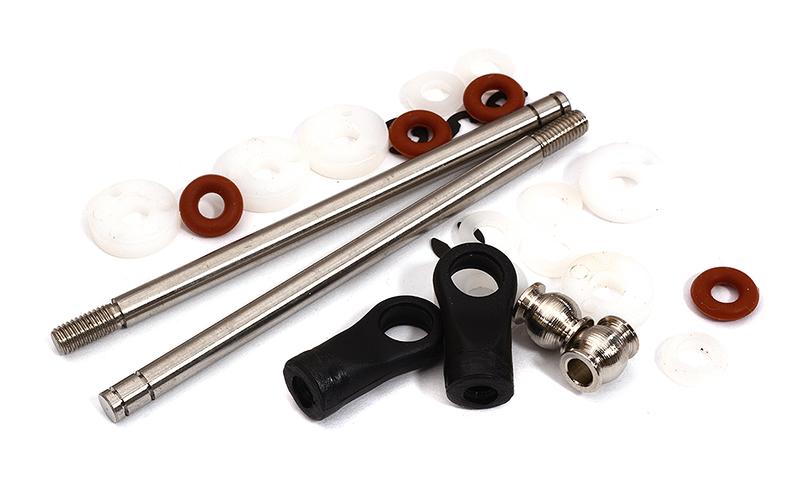 C23264 Shock Rebuild Kit w/ Shock Shaft (2) for MSR11 Type 118mm - Image 1