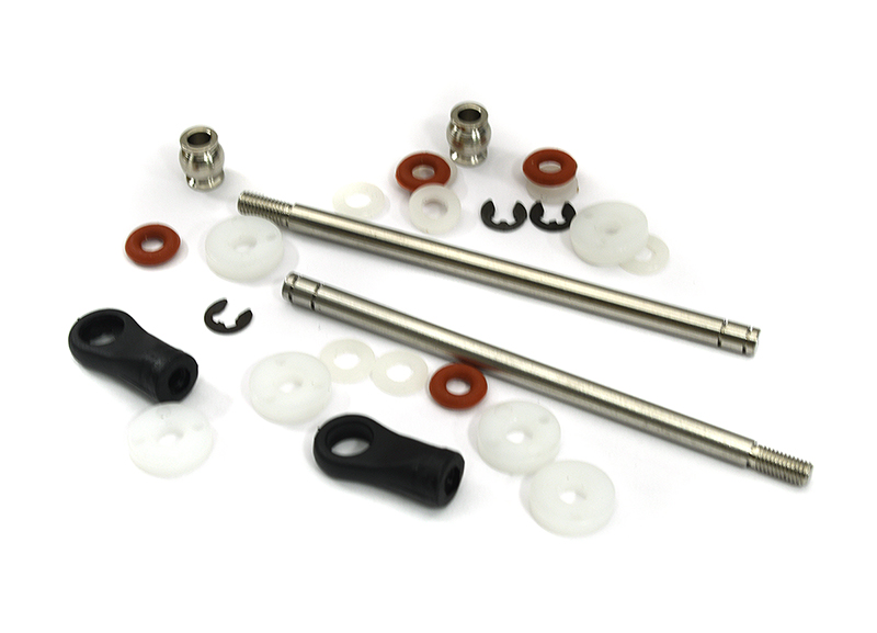 C23265 Shock Rebuild Kit w/ Shock Shaft (2) for MSR11 Type 128mm - Image 1