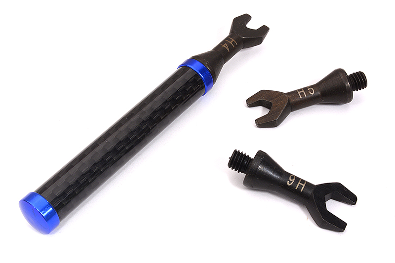 C23269 Turnbuckle Wrench 4mm, 5mm & 6mm w/ Graphite Handle - Image 1