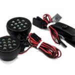 Off-Road High Brightness Large Spot LED Light Set+Housing (2)+On/Off