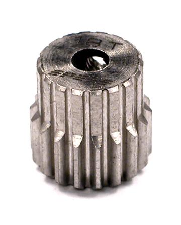 C23418 Billet HD Stainless Steel 48 Pitch Pinion 18T for Brushless w/ 0.125 Shaft - Image 1