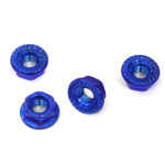 Steel M4 Size Color Wheel Nut 4pcs Set