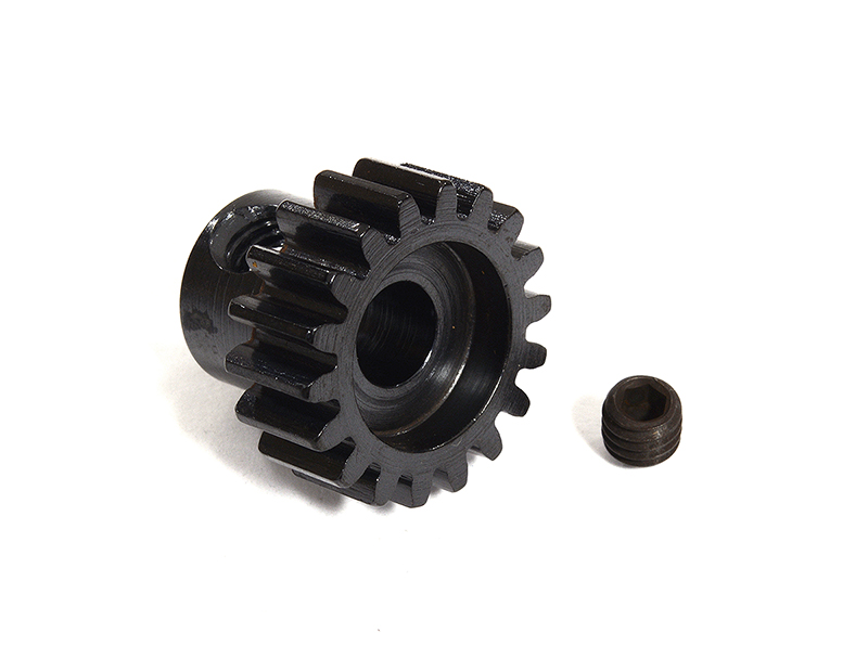 C23549 Billet 32 Pitch Steel Pinion 18T for Brushless Applications w/ 5mm Shaft - Image 1