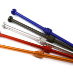 Billet Machined Alloy Wheel & Tires Storage Stick (5) Color Coded for 1/10 Size