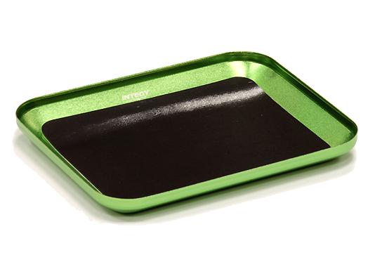 C23830GREEN Magnetic Parts Storage Tray 101x120mm for Hardware, Screws & Nuts - Image 1