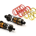 Billet Machined XSR7 Shock Set for 1/10 Touring Car & Drift Car (L=56mm-59mm)