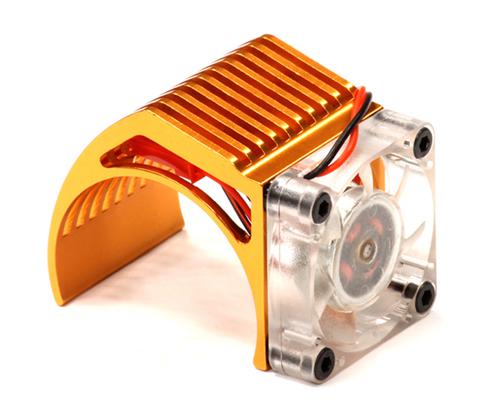C23832ORANGE Side Mount Type Motor Cooling + Heatsink for 540/550 Size Motor w/36mm O.D. - Image 1