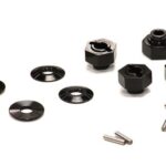 Billet Machined Hex Wheel Hub Set (4) for Axial Wraith 2.2 AXA1090 AX30429