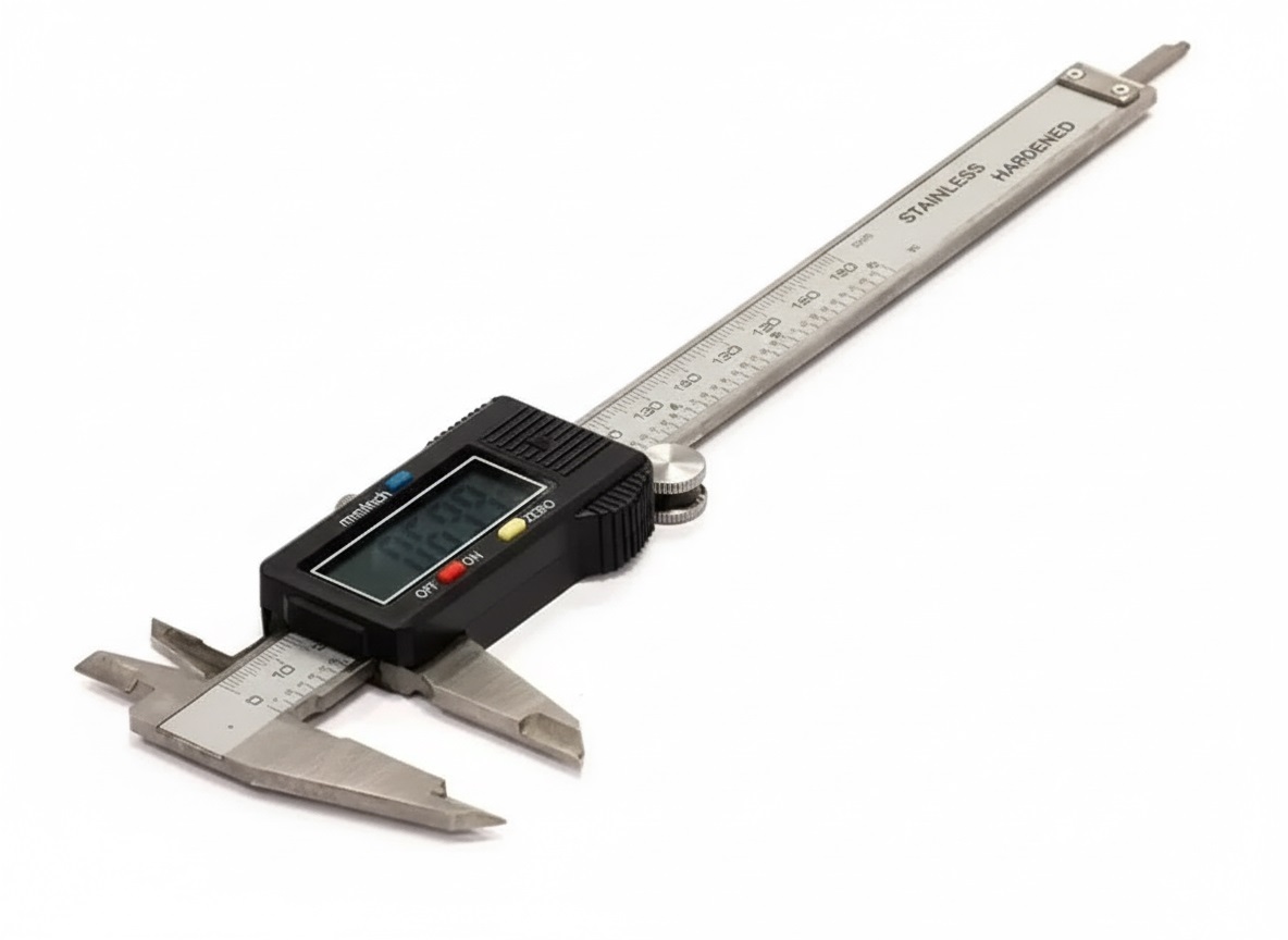 C23845 Digital Caliper w/LCD Display mm or Inch (Max. length=150mm) - Image 1