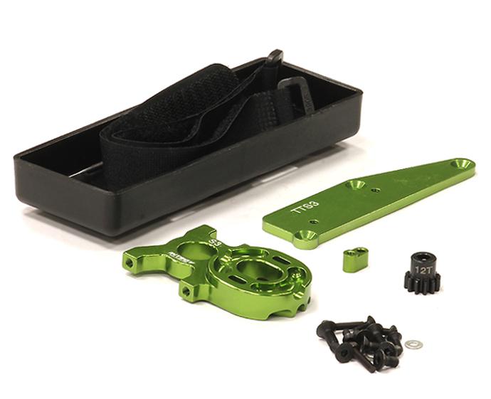 C23863GREEN Brushless Conversion Kit for Thunder Tiger S3 w/ Pinion Gear (Inside 50 x 145mm) - Image 1
