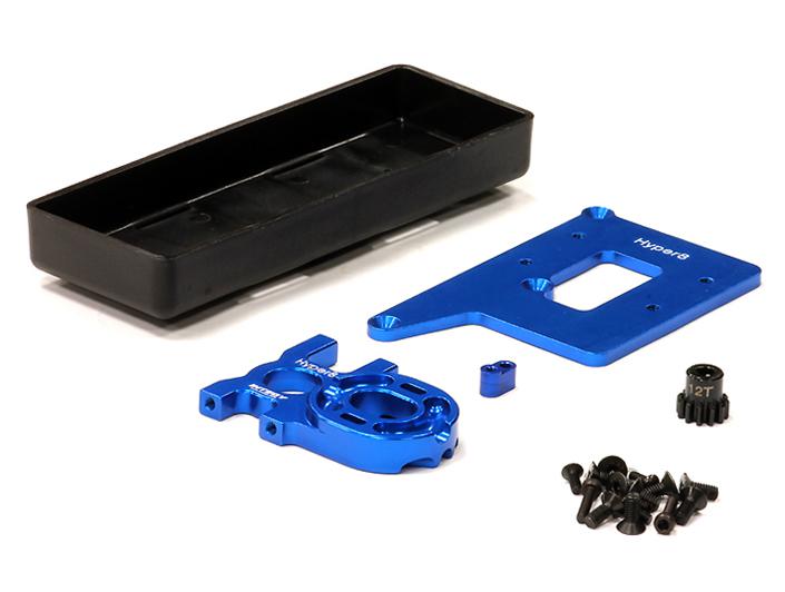 C23864BLUE Brushless Conversion Kit for Hobao Hyper 8 w/ Pinion Gear - Image 1