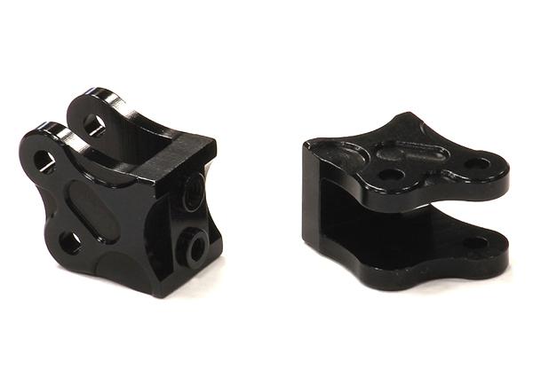 C23937BLACK Machined Alloy Type II Lower Suspension Link Mounts for Axial Wraith 2.2 AX80070 - Image 1