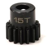 Billet Machined 32 Pitch Steel Pinion 15T for Brushless Applications w/5mm Shaft
