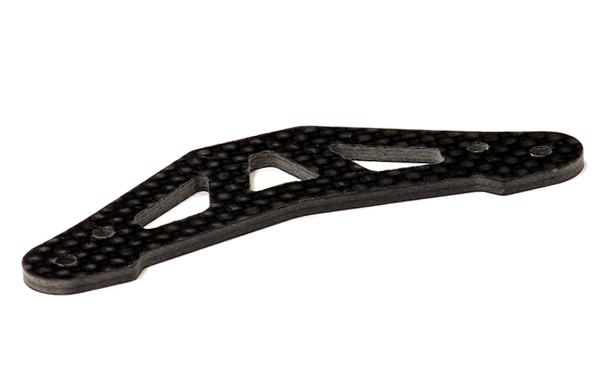 C24088 Carbon Fiber Front Bumper Hold-Down for 1/10 Size 4WD Touring Car C23475 - Image 1