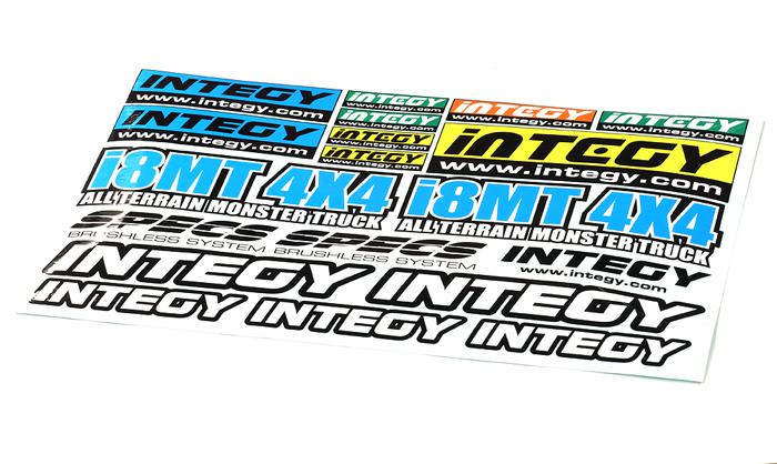 C24108 Decals Integy Style Type II Stickers Sheet - Image 1