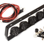 Realistic Roof Top Spot Light Set(5)LED with Adjustable Housing for 1/10 1/8 1/5