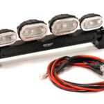 Realistic Roof Top Spot Light Set (4) LED Blue w/ Adj. Housing for 1/10 1/8 1/5