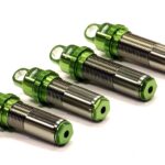 Billet Machined Threaded Shock Body (4) for Axial 1/10 EXO Off-Road