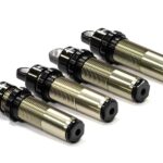 Billet Machined Threaded Shock Body (4) for Axial 1/10 Wraith 2.2 AX80036