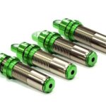 Billet Machined Threaded Shock Body (4) for Axial 1/10 Wraith 2.2 AX80036