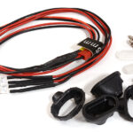 Small T2 Style LED Yellow Fog Light (2) Set for 1/10 Off-Road & Rock Crawlers