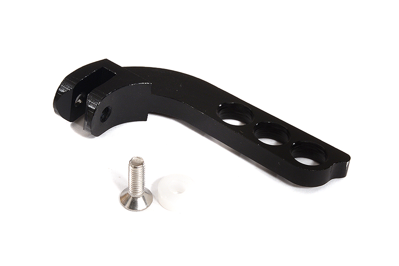 C24233BLACK Billet Machined Aluminum Transmitter TX Radio Neck Strap Stabilizer Style B - Image 1