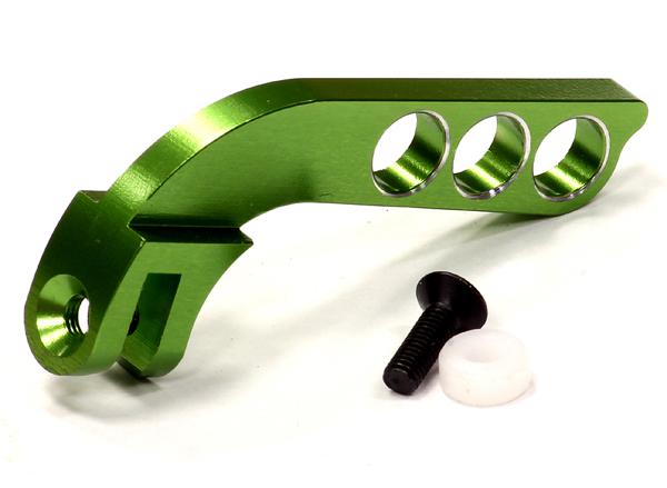 C24233GREEN Billet Machined Aluminum Transmitter TX Radio Neck Strap Stabilizer Style B - Image 1