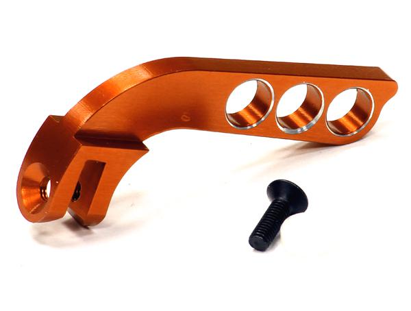C24233ORANGE Billet Machined Aluminum Transmitter TX Radio Neck Strap Stabilizer Style B - Image 1