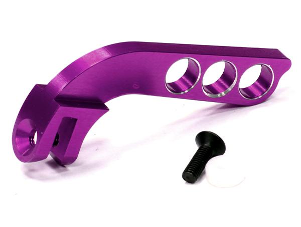 C24233PURPLE Billet Machined Aluminum Transmitter TX Radio Neck Strap Stabilizer Style B - Image 1