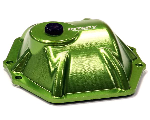 C24328GREEN Type V Billet Machined Alloy HD Diff Cover for Axial Wraith 2.2 - Image 1