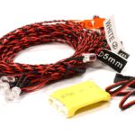 G.T. Power Complete 8 LED Kit w/ Control Box Module for Airplanes & Helicopter