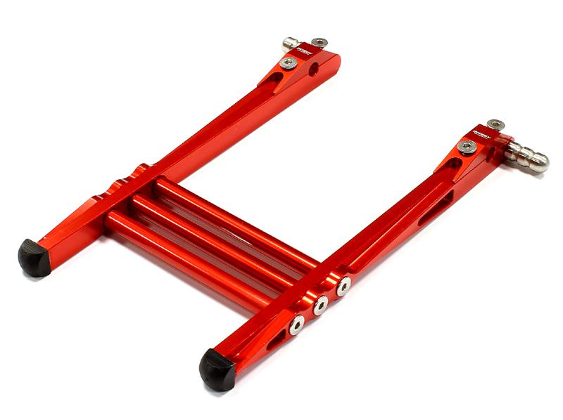 C24373RED Universal Billet Machined TX Stand Attachment for Most Stick Type Radio - Image 1