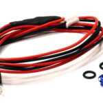 Billet Machined Alloy LED Holder Set 3mm Size + (2) White LED Light