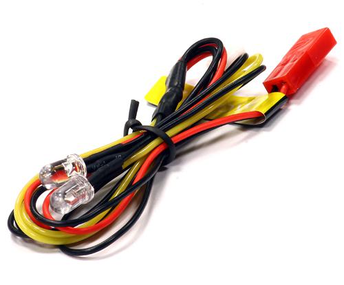 C24394YELLOW Type II LED Light 2pcs w/ Control Box Connector - Image 1