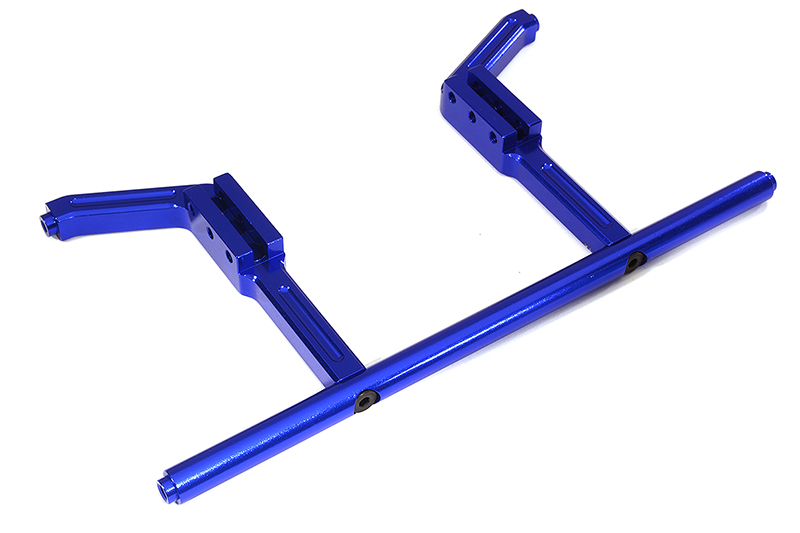 C24398BLUE Billet Machined Tube Frame Shock Mount Rear for Axial Wraith 2.2 AX80076 - Image 1