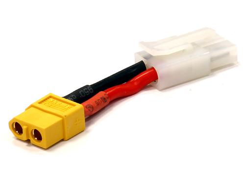C24404 XT60 Female-to-Tamiya Type Male Connector Adapter Wire Harness - Image 1