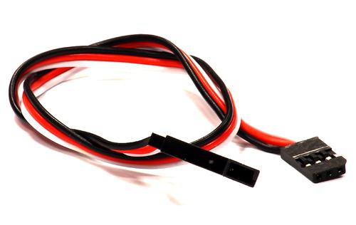 C24413 RX-Futaba Type Extension 300mm 22AWG Servo Wire - Image 1